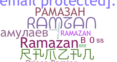 Smeknamn - Ramazan