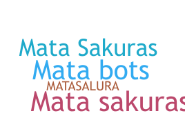 Smeknamn - Matasakuras
