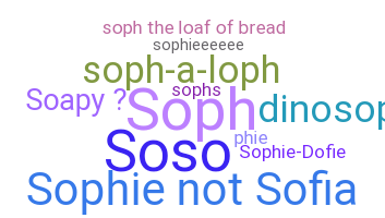 Smeknamn - Sophie