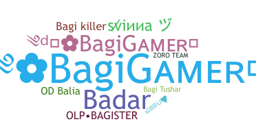 Smeknamn - Bagi