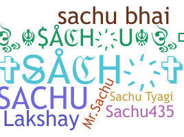 Smeknamn - Sachu