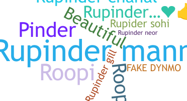 Smeknamn - Rupinder