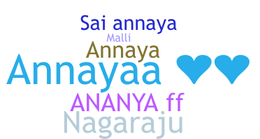 Smeknamn - Annayaa