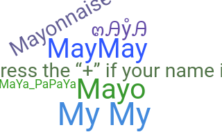 Smeknamn - Maya