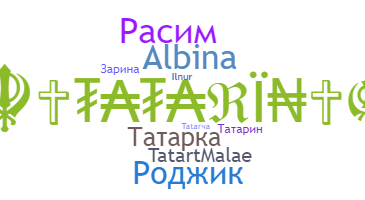 Smeknamn - Tatar