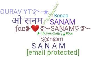 Smeknamn - Sanam