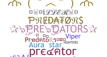 Smeknamn - predators