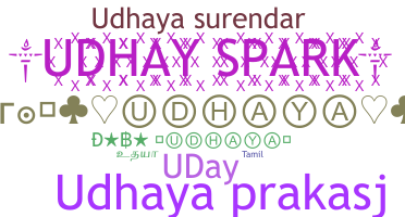 Smeknamn - Udhaya