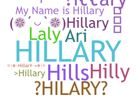 Smeknamn - Hillary
