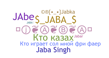 Smeknamn - Jaba