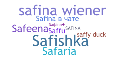 Smeknamn - Safina