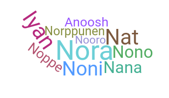 Smeknamn - Noora