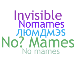 Smeknamn - NoMames