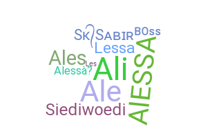 Smeknamn - Alessa