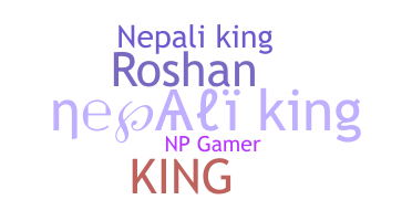Smeknamn - Nepaliking