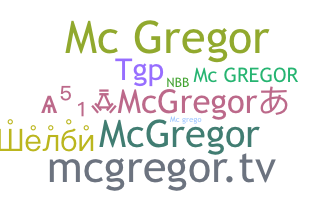 Smeknamn - Mcgregor