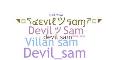 Smeknamn - DevilSam
