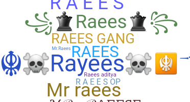 Smeknamn - Raees