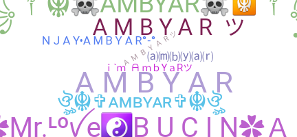 Smeknamn - Ambyar