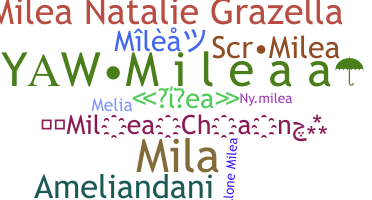 Smeknamn - Milea