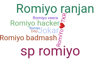 Smeknamn - romiyo