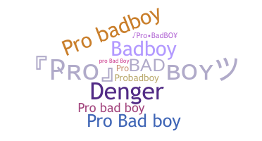 Smeknamn - ProBadboy