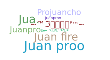 Smeknamn - JuanPro