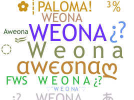 Smeknamn - Weona