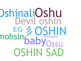 Smeknamn - Oshin