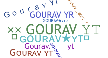 Smeknamn - gouravyt