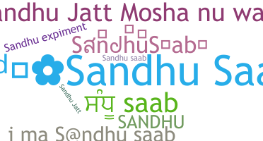 Smeknamn - SandhuSaab