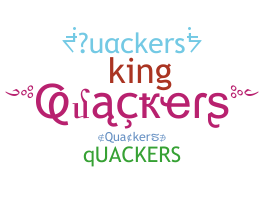 Smeknamn - Quackers