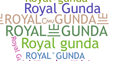 Smeknamn - RoyalGunda