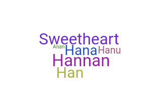Smeknamn - Hanan
