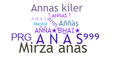 Smeknamn - Annas