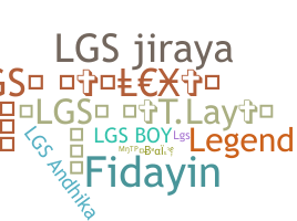 Smeknamn - LGS