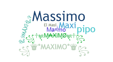 Smeknamn - Maximo