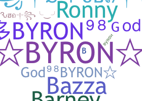 Smeknamn - Byron