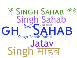 Smeknamn - SinghSahab