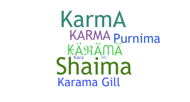 Smeknamn - Karama