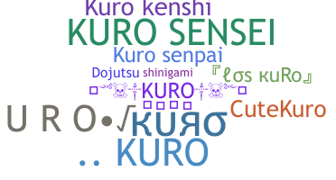 Smeknamn - Kuro