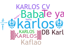 Smeknamn - Karlos