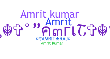 Smeknamn - AmritRaj
