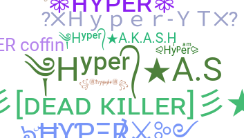 Smeknamn - Hyper