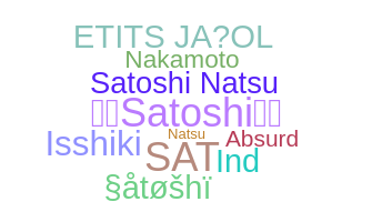Smeknamn - Satoshi