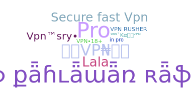 Smeknamn - VPN