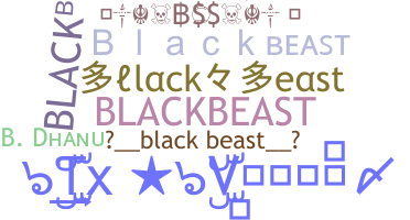 Smeknamn - Blackbeast