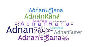 Smeknamn - AdnanRana