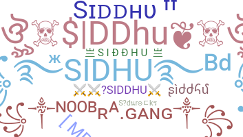 Smeknamn - Siddhu