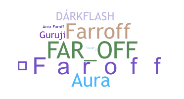 Smeknamn - Faroff